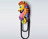 Sea horse book clip