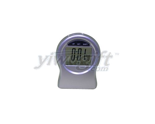 Electric clock, picture