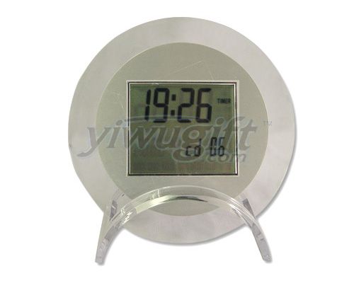 Electric clock, picture