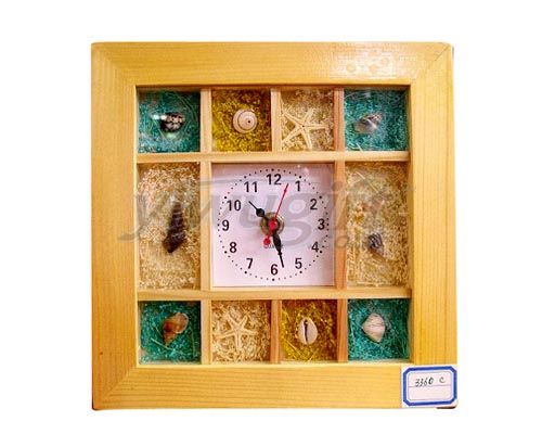 Handcraft clock, picture