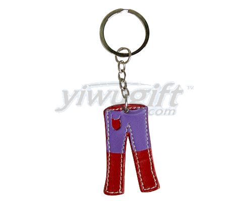 leather key chain, picture