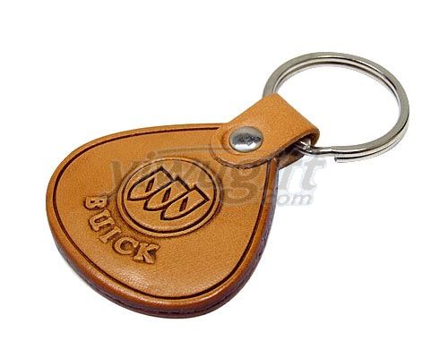 leather key chain, picture