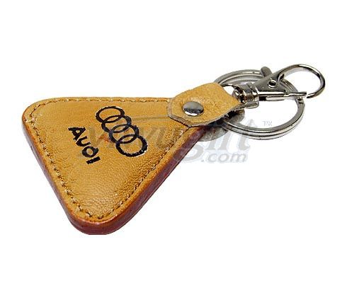 leather key chain, picture