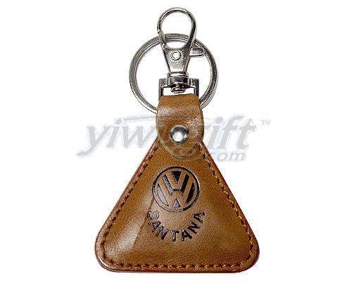 leather key chain, picture