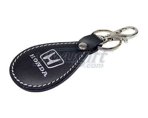 leather key chain, picture