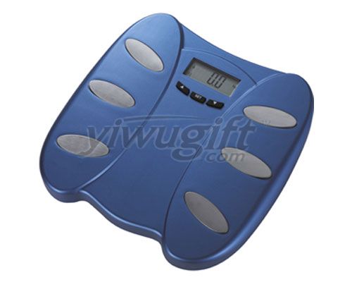 Fat scale water, picture