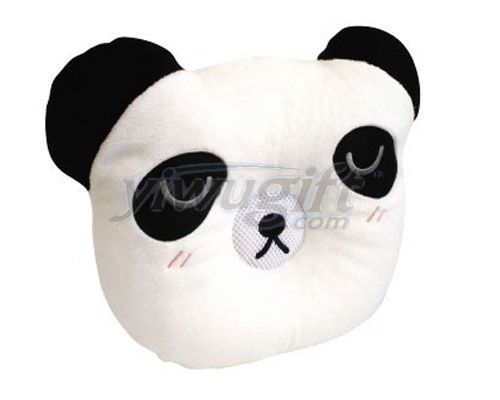 Panda Electronics pillow napping, picture