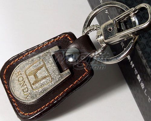 leather key chain, picture