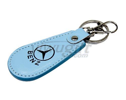 leather key chain, picture