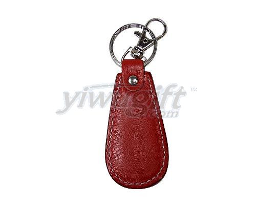 leather key chain, picture