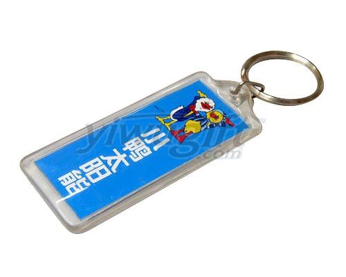 acrylic key chain, picture