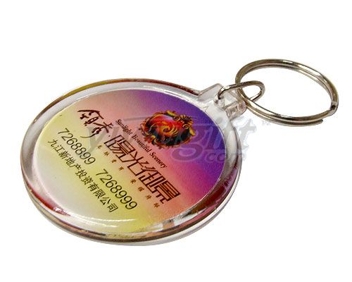 acrylic key chain, picture