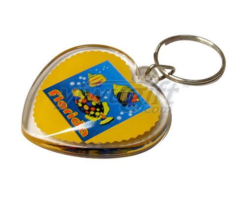 acrylic key chain, picture