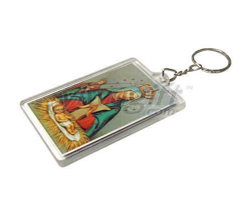 plasic key chain