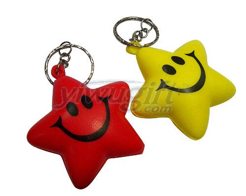 PU key chain, picture