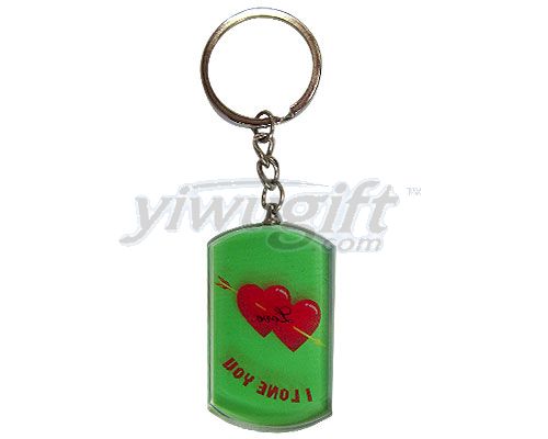 Crystal Key Ring