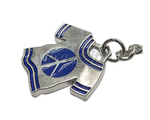 Metal key ring, picture