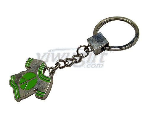 Metal key ring, picture