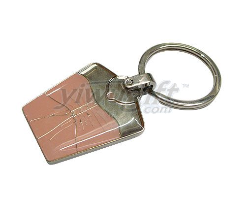 Metal key ring, picture