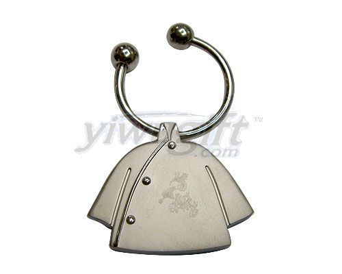 Metal key ring, picture