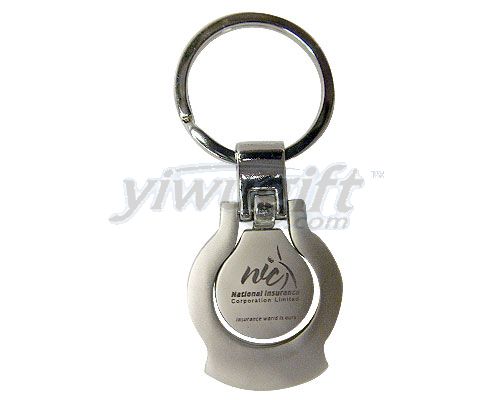 Metal key ring, picture