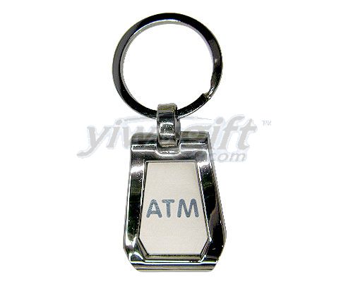 Metal key ring, picture