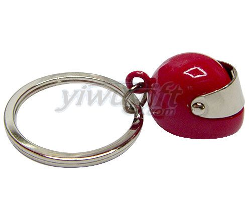 Metal key ring, picture