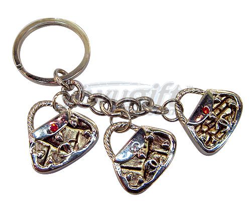 matal key chain, picture