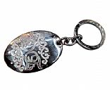 Leather  key chain, Picture