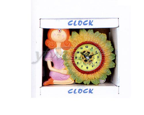 desk clock, picture