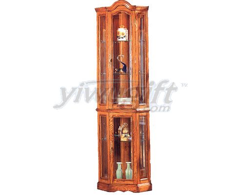 Linden wood grandfather  clock, picture