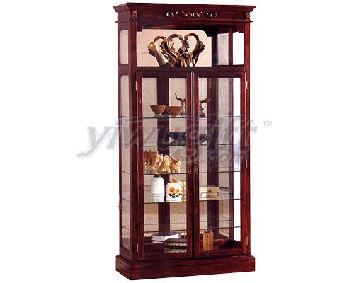 Linden wood grandfather  clock, picture