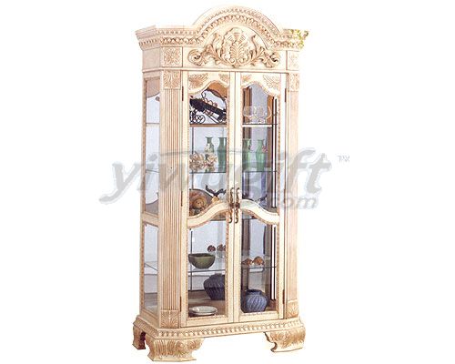 Oak grandfather  clock, picture