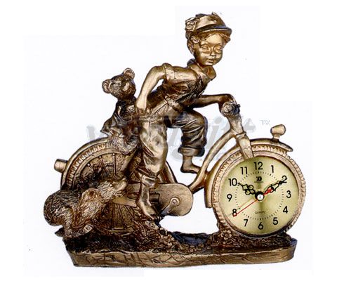 desk clock, picture