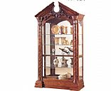 Linden wood  grandfather  clock,Pictrue