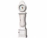 Linden wood grandfather  clock,Pictrue