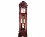 Linden wood grandfather  clock, Picture