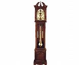 Linden wood grandfather  clock