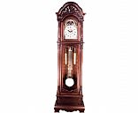 Linden wood grandfather  clock, Picture