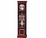 Linden wood grandfather  clock