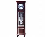 Linden wood grandfather  clock, Picture