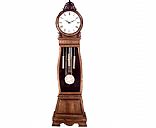Antique oak color grandfather  clock