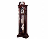 Linden wood grandfather  clock