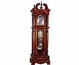 Rosewood grandfather  clock, Picture