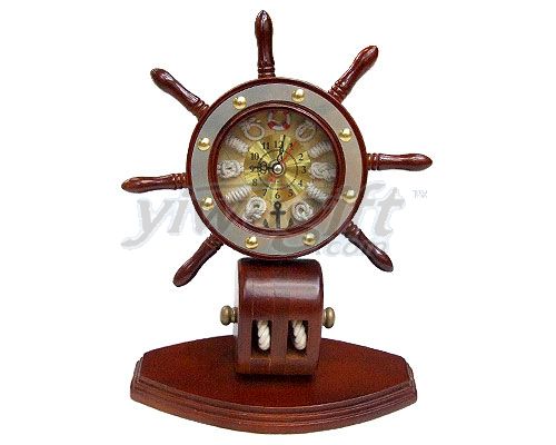 wood  craft clock, picture