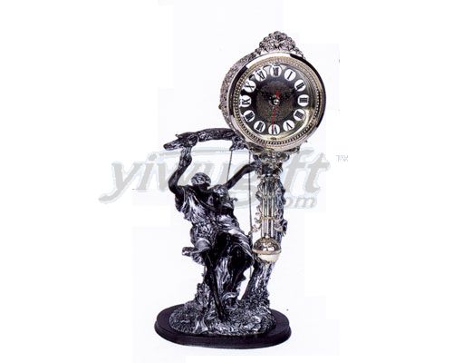 desk clock, picture