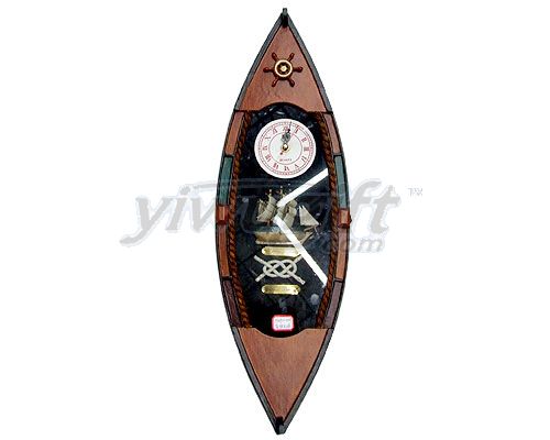 wood  craft clock, picture