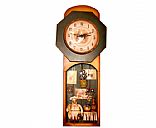 wood  craft clock,Picture