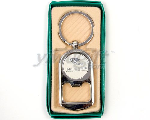 Metal key ring, picture