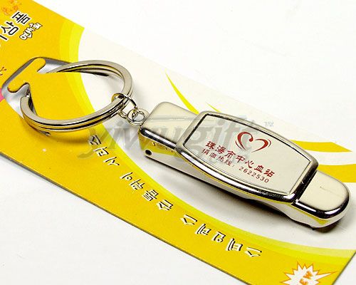 Metal key ring, picture